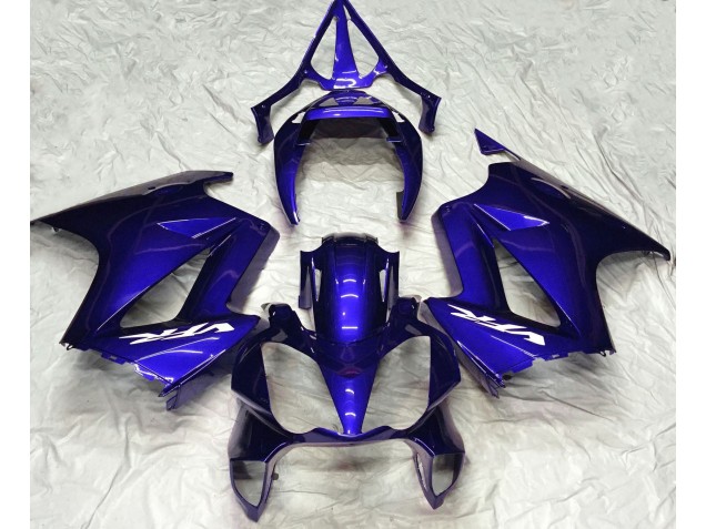 Deep Blue Plain 2002-2012 Honda VFR800 Motorcycle Fairings