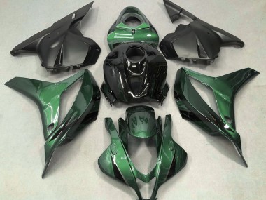 Deep Green with Black 2009-2012 Honda CBR600RR Motorcycle Fairings