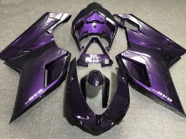 Deep Purple 2007-2012 Ducati 848 1098 1198 Motorcycle Fairings