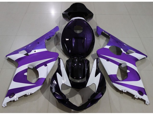 Deep Purple & logos 2000-2002 Suzuki GSXR 1000 Motorcycle Fairings