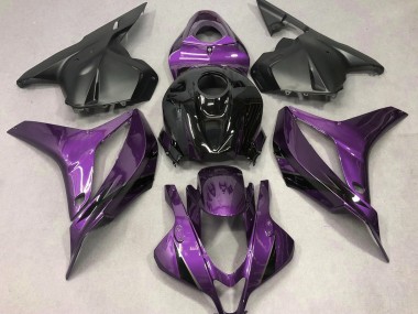 Deep Purple with Black 2009-2012 Honda CBR600RR Motorcycle Fairings