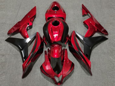 Deep Red OEM Style 2007-2008 Honda CBR600RR Motorcycle Fairings