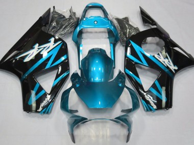 Electric Light Blue 2002-2003 Honda CBR954 Motorcycle Fairings