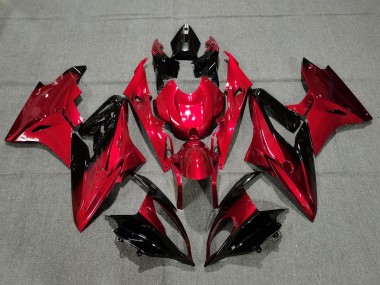 Fire Red and Black 2009-2018 BMW S1000RR Motorcycle Fairings