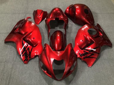 Fire Red Gloss 1997-2007 Suzuki GSXR 1300 Motorcycle Fairings