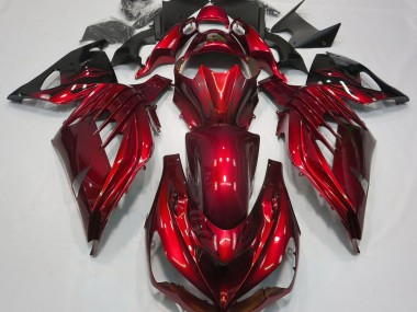 Fire Red Gloss 2012-2019 Kawasaki ZX14R Motorcycle Fairings