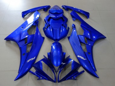 Full Gloss Blue 2006-2007 Yamaha R6 Motorcycle Fairings