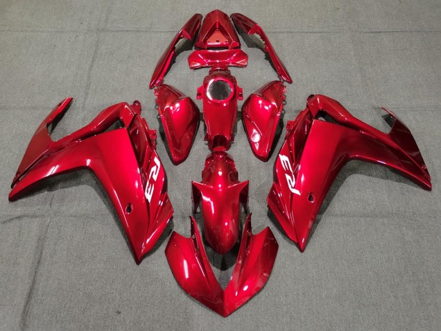 Full Gloss Red 2015-2018 Yamaha R3 Motorcycle Fairings