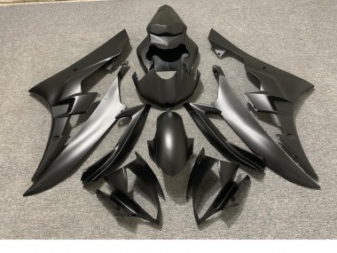 Full Matte Black 2006-2007 Yamaha R6 Motorcycle Fairings