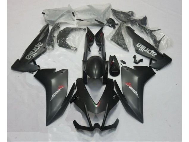 Full Matte Black 2010-2015 Aprilia RSV4 1000 Motorcycle Fairings