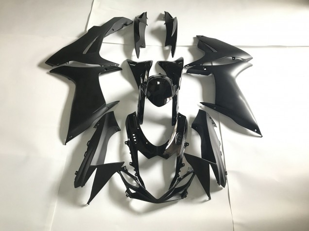 Gloss and Matte Black 2011-2020 Suzuki GSXR 600-750 Motorcycle Fairings