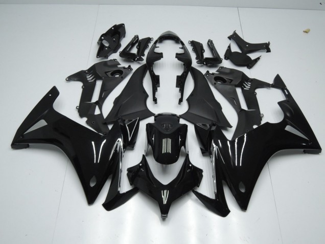 Gloss and Matte Black 2013-2015 Honda CBR500RR Motorcycle Fairings