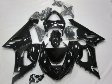 Gloss Black 2005-2006 Kawasaki ZX6R Motorcycle Fairings