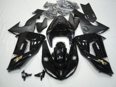 Gloss Black 2006-2007 Kawasaki ZX10R Motorcycle Fairings