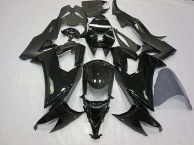 Gloss Black 2008-2010 Kawasaki ZX10R Motorcycle Fairings