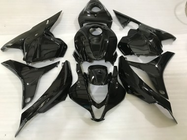 Gloss Black 2009-2012 Honda CBR600RR Motorcycle Fairings