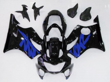 Gloss Black & Blue 1999-2000 Honda CBR600 F4 Motorcycle Fairings