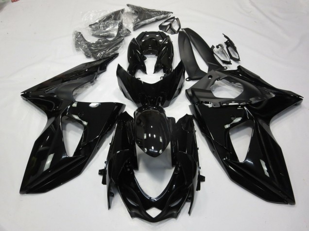 Gloss Black Design 2009-2016 Suzuki GSXR 1000 Motorcycle Fairings