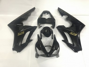 Gloss Black & Gold 2009-2012 Triumph Daytona 675 Motorcycle Fairings