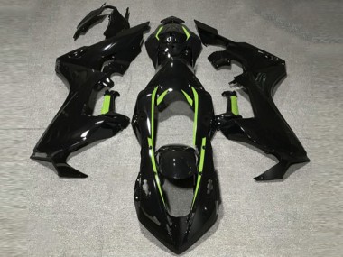 Gloss Black & Lime Green Lining- CBR1000RR 17-19 2017-2019 Honda CBR1000RR Motorcycle Fairings