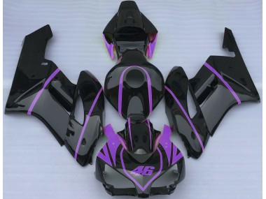 Gloss Black & Purple 2004-2005 Honda CBR1000RR Motorcycle Fairings