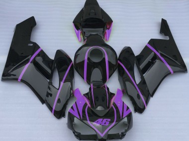 Gloss Black & Purple 2004-2005 Honda CBR1000RR Motorcycle Fairings