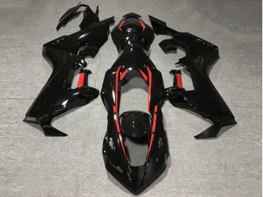 Gloss Black W Red Lining 2017-2019 Honda CBR1000RR Motorcycle Fairings