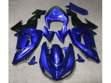 Gloss Blue 2006-2007 Kawasaki ZX10R Motorcycle Fairings