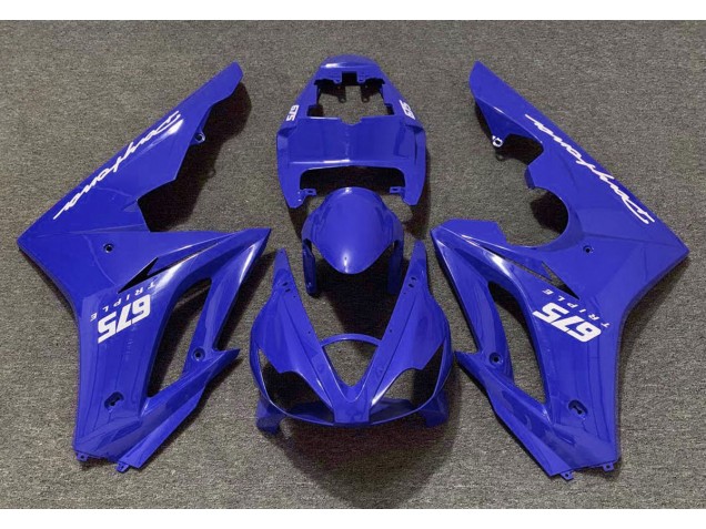 Gloss Blue 2006-2008 Triumph Daytona 675 Motorcycle Fairings