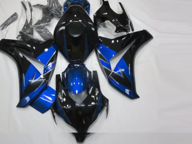 Gloss Blue and Black 2008-2011 Honda CBR1000RR Motorcycle Fairings