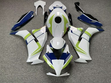 Gloss Blue and Lime 2012-2016 Honda CBR1000RR Motorcycle Fairings