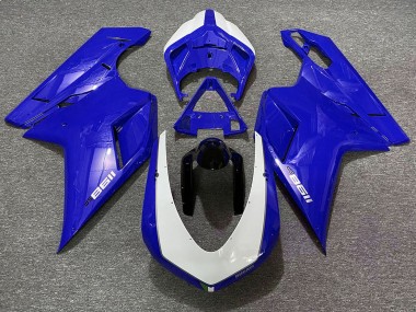 Gloss Blue SP 2007-2012 Ducati 848 1098 1198 Motorcycle Fairings