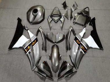 Gloss Gray & Bronze 2008-2016 Yamaha R6 Motorcycle Fairings