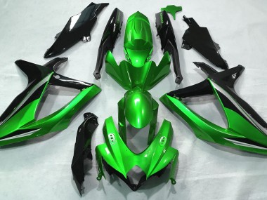 Gloss Green 2008-2010 Suzuki GSXR 600-750 Motorcycle Fairings