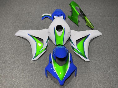 Gloss Green and Blue 2008-2011 Honda CBR1000RR Motorcycle Fairings