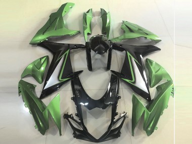 Gloss Green Edges 2011-2020 Suzuki GSXR 600-750 Motorcycle Fairings