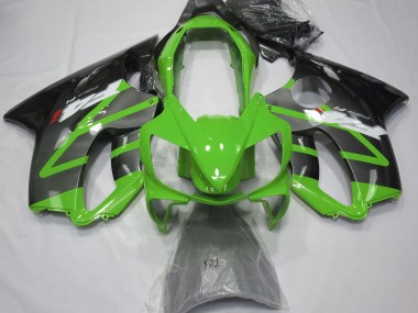 Gloss Green & Grey 2004-2007 Honda CBR600 F4i Motorcycle Fairings