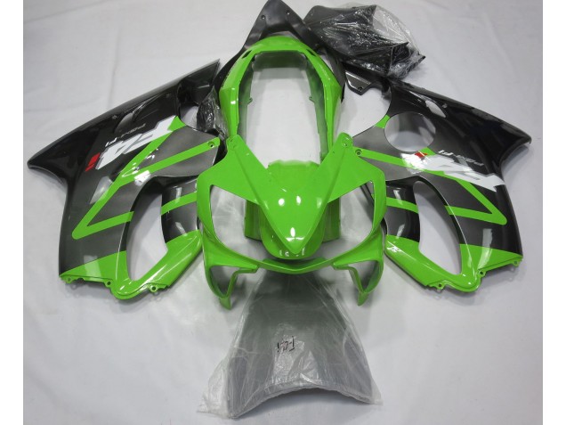 Gloss Green & Grey 2004-2007 Honda CBR600 F4i Motorcycle Fairings