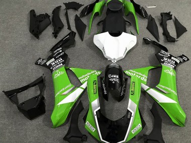 Gloss Green Logo Style 2015-2019 Yamaha R1 Motorcycle Fairings