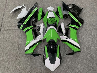 Gloss Green White and Black 2017-2019 Honda CBR1000RR Motorcycle Fairings