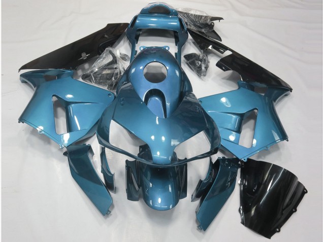 Gloss Light Blue 2003-2004 Honda CBR600RR Motorcycle Fairings