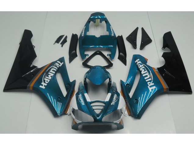 Gloss Light Blue 2009-2012 Triumph Daytona 675 Motorcycle Fairings