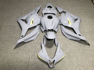 Gloss Light Grey 2009-2012 Honda CBR600RR Motorcycle Fairings