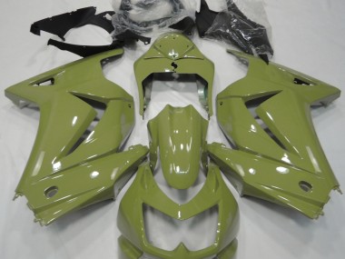 Gloss Olive 2008-2013 Kawasaki Ninja 250 Motorcycle Fairings