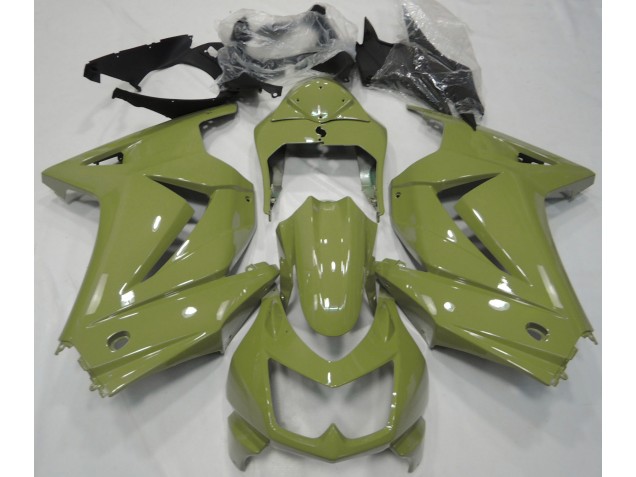 Gloss Olive 2008-2013 Kawasaki Ninja 250 Motorcycle Fairings