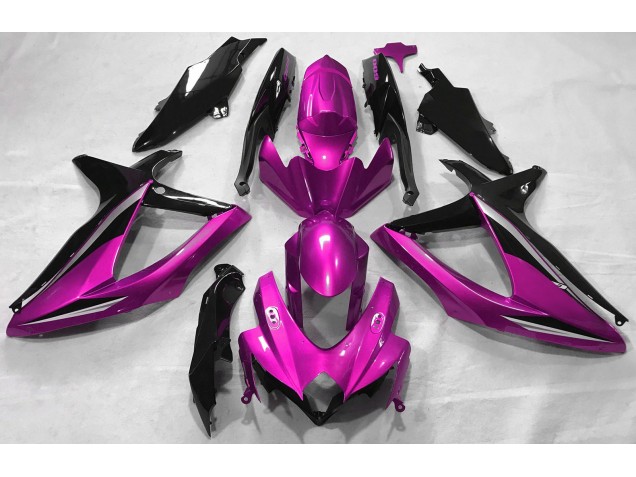 Gloss Pink 2008-2010 Suzuki GSXR 600-750 Motorcycle Fairings