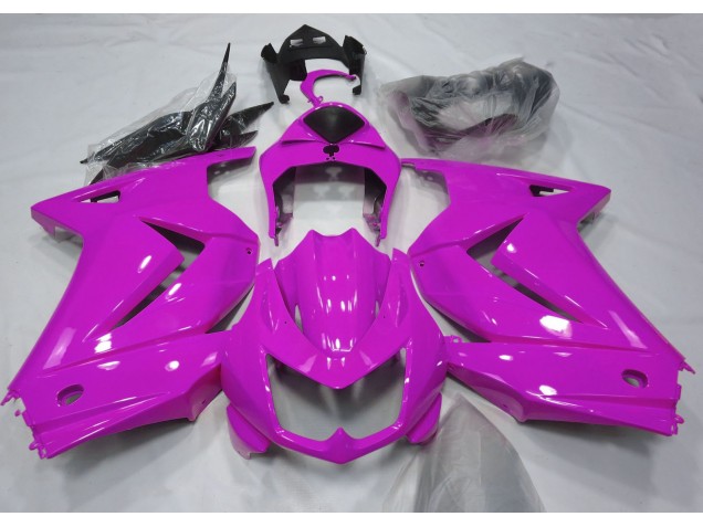 Gloss Pink 2008-2013 Kawasaki Ninja 250 Motorcycle Fairings