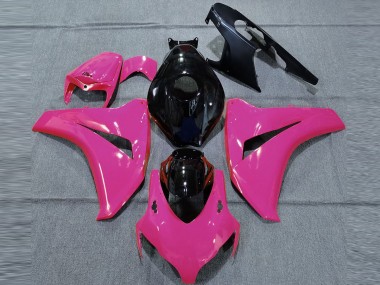 Gloss Pink and Black 2008-2011 Honda CBR1000RR Motorcycle Fairings