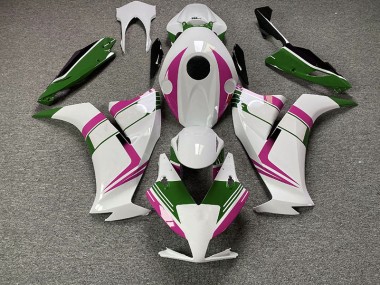 Gloss Pink and Green 2012-2016 Honda CBR1000RR Motorcycle Fairings