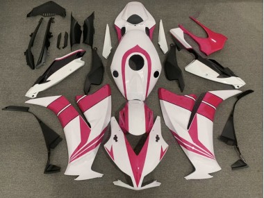 Gloss Pink and White 2012-2016 Honda CBR1000RR Motorcycle Fairings